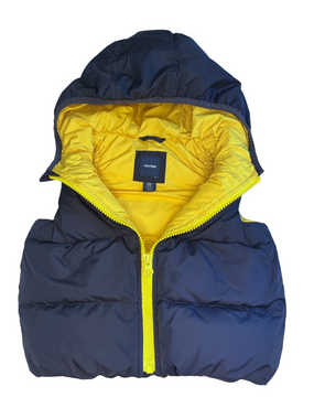 BabyGap Unisex Navy Zipper Puffer Vest 18-24 Months